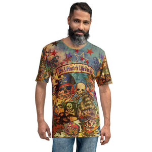 "THE PIRATE TATTOO" tee shirt for men