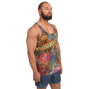 "THE KOI TATTOO TANK" for men