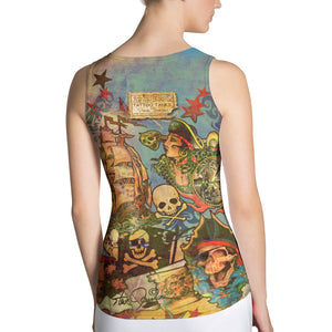 "THE PIRATE TATTOO TANK" for women