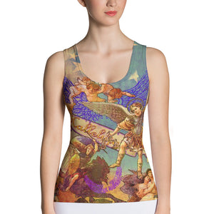 "THE ANGELS TATTOO TANK"; Women's Tank