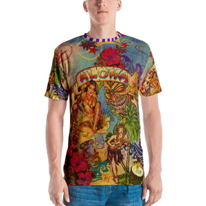 "THE ALOHA TATTOO TEE"; Men's T-shirt