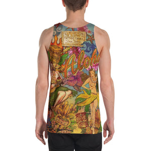 THE "ALOHA TATTOO TANK"  Men's Tank Top