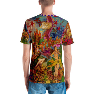 "THE ALOHA TATTOO TEE"; Men's T-shirt